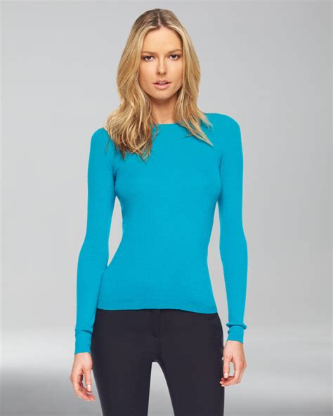 michael kors turquoise sweater|michael kors sweater women's.